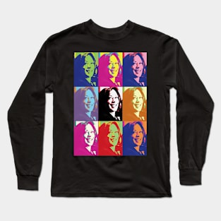 Kamala Harris Superstar Long Sleeve T-Shirt